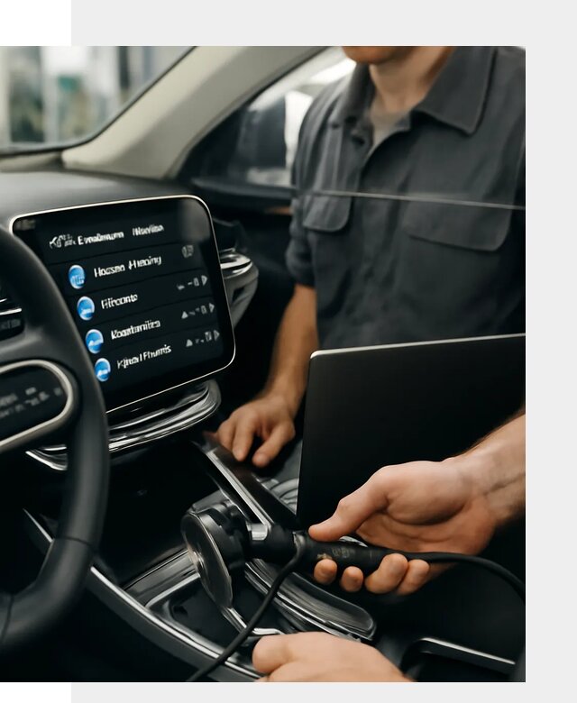 Установка приложений Geely для мультимедиа автомобиля в Киржаче
