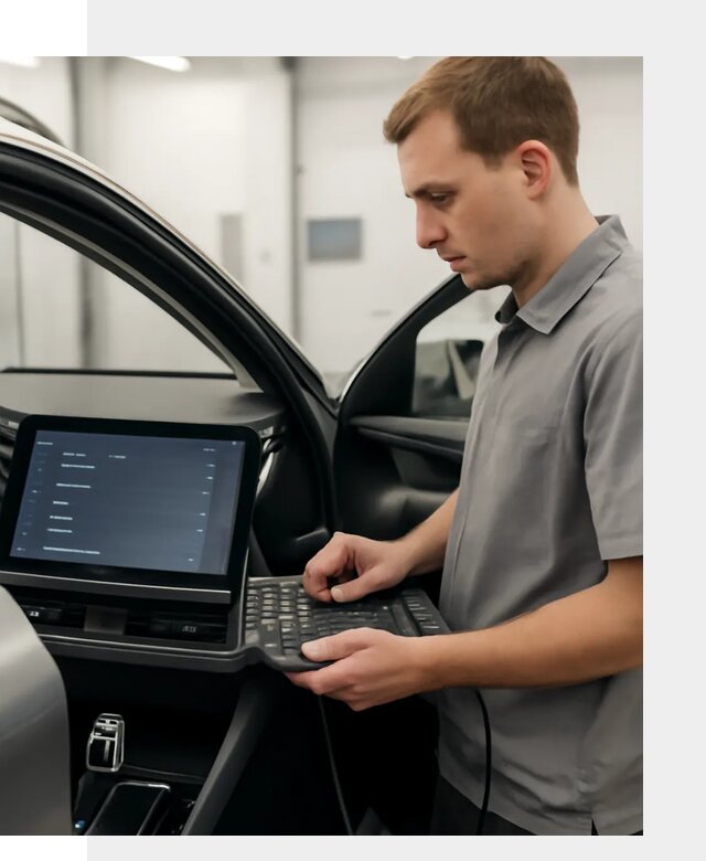 Русификация мультимедиа автомобилей Lynk Co в Киржаче