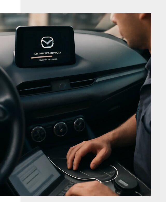 Установка приложений Mazda на мультимедийную систему в Киржаче